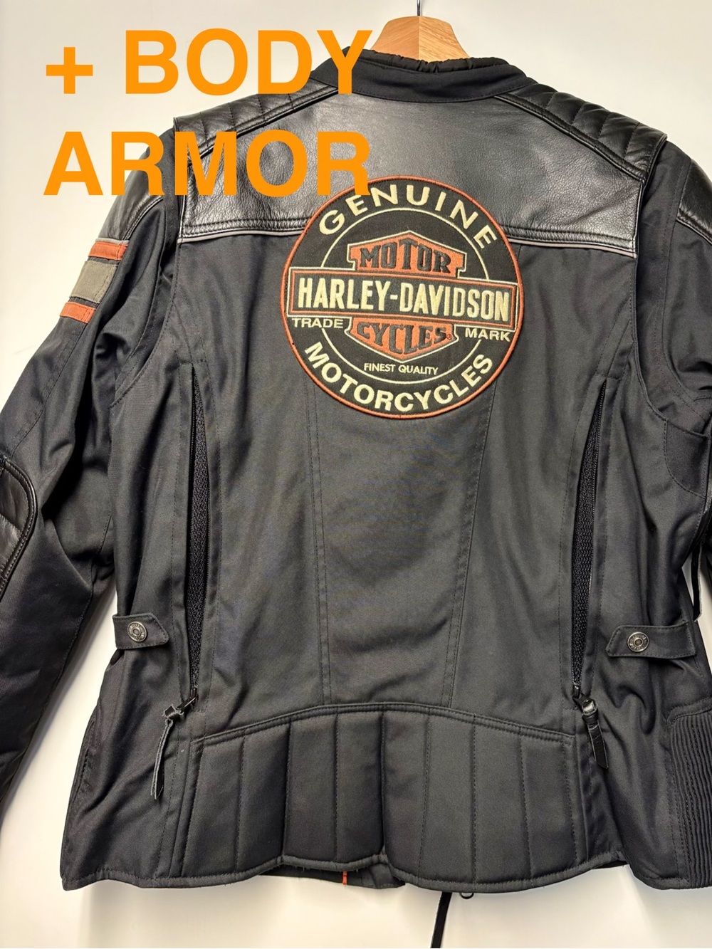 *Like New* Harley-Davidson® Women's Riding Jacket with Body Armor